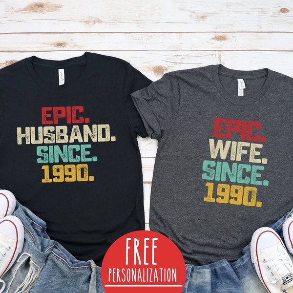 34th Anniversary Gift For Him, Gift for Couple, 34th Wedding Anniversary Shirt For Her, Gifts For Husband And Wife, Gifts For Parents
