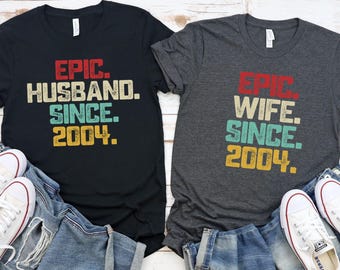 Cadeaux en cuivre pour lui 22e anniversaire, t-shirt assorti pour couple, 22 ans mariés