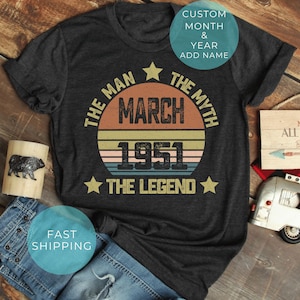 75th Birthday Gift Shirt for Men, Dad, Grandpa