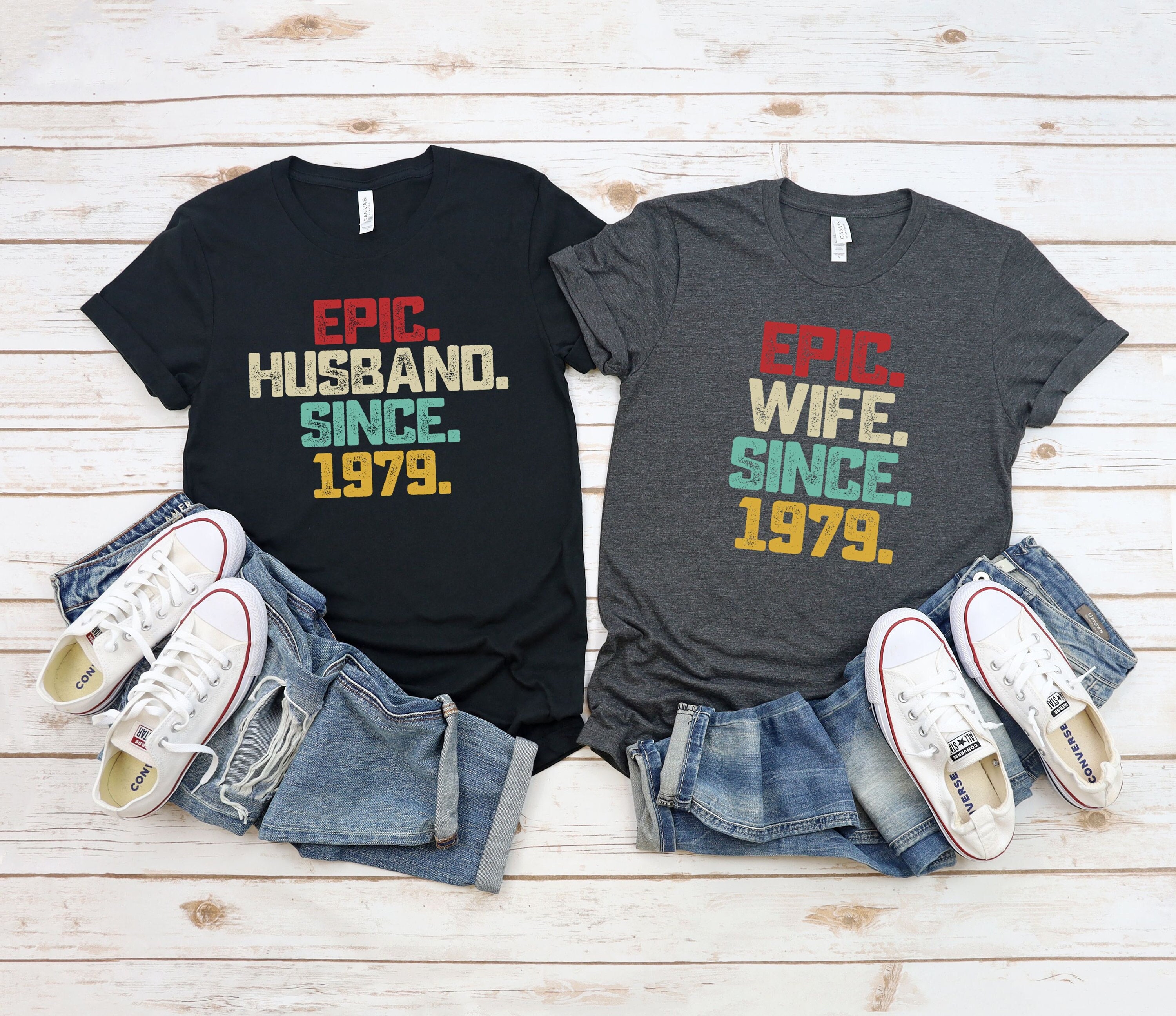 45th Wedding Anniversary gifts for him her couple' Men's T-Shirt