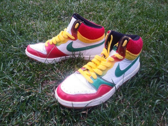 Nike Reggae Court Force rare vintage high tops