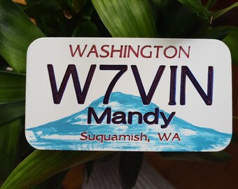 Washington State HAM Badge