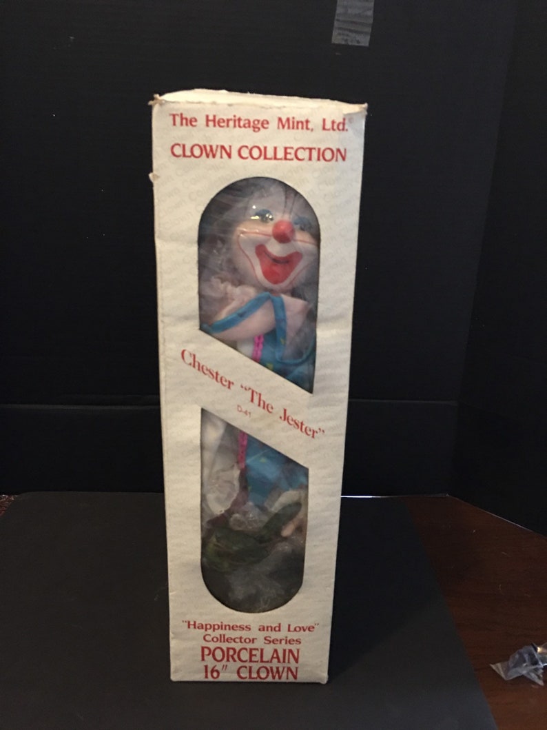 the heritage mint ltd collection clown
