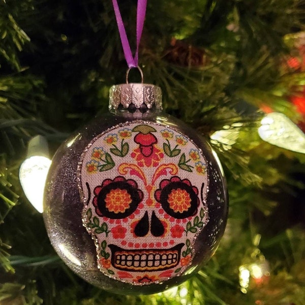 Sugar skull ornaments