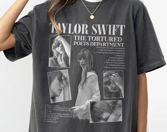 The Tortured Poets Department PNG Flie, TS New Album Sweatshirt Cadeau voor Swiftie Fan, Ts New Album Shirt Pringting, TTPD Merch