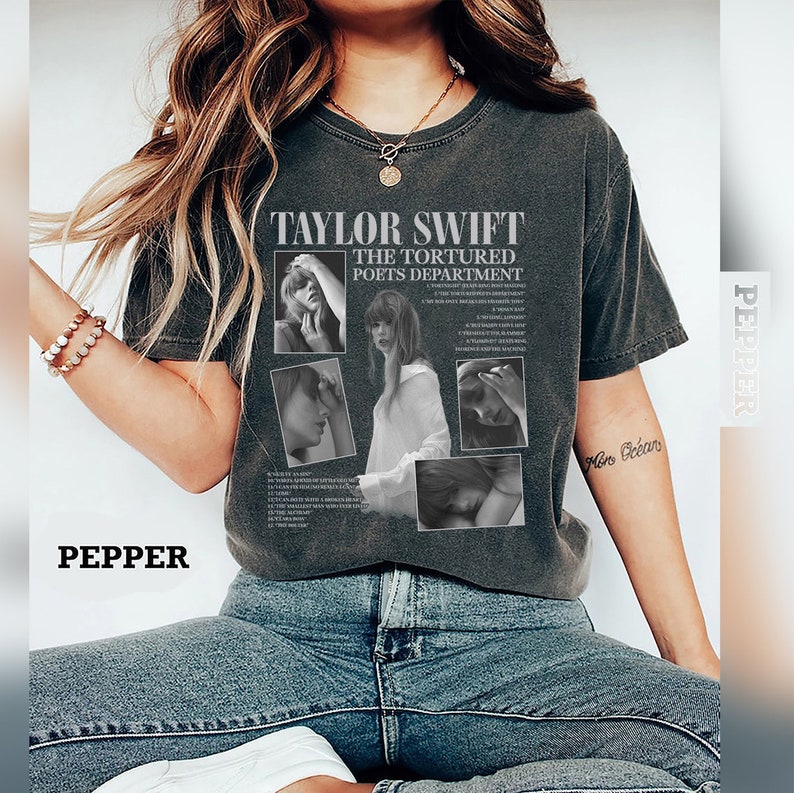 The Tortured Poets Department PNG Flie , TS New Album Sweatshirt Gift for Swiftie Fan, Ts New Album Shirt Pringting, TTPD Merch image 3