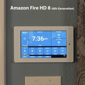 Amazon Fire Hd 8 Tablet Wall Mount 7th 8th Generation Etsy