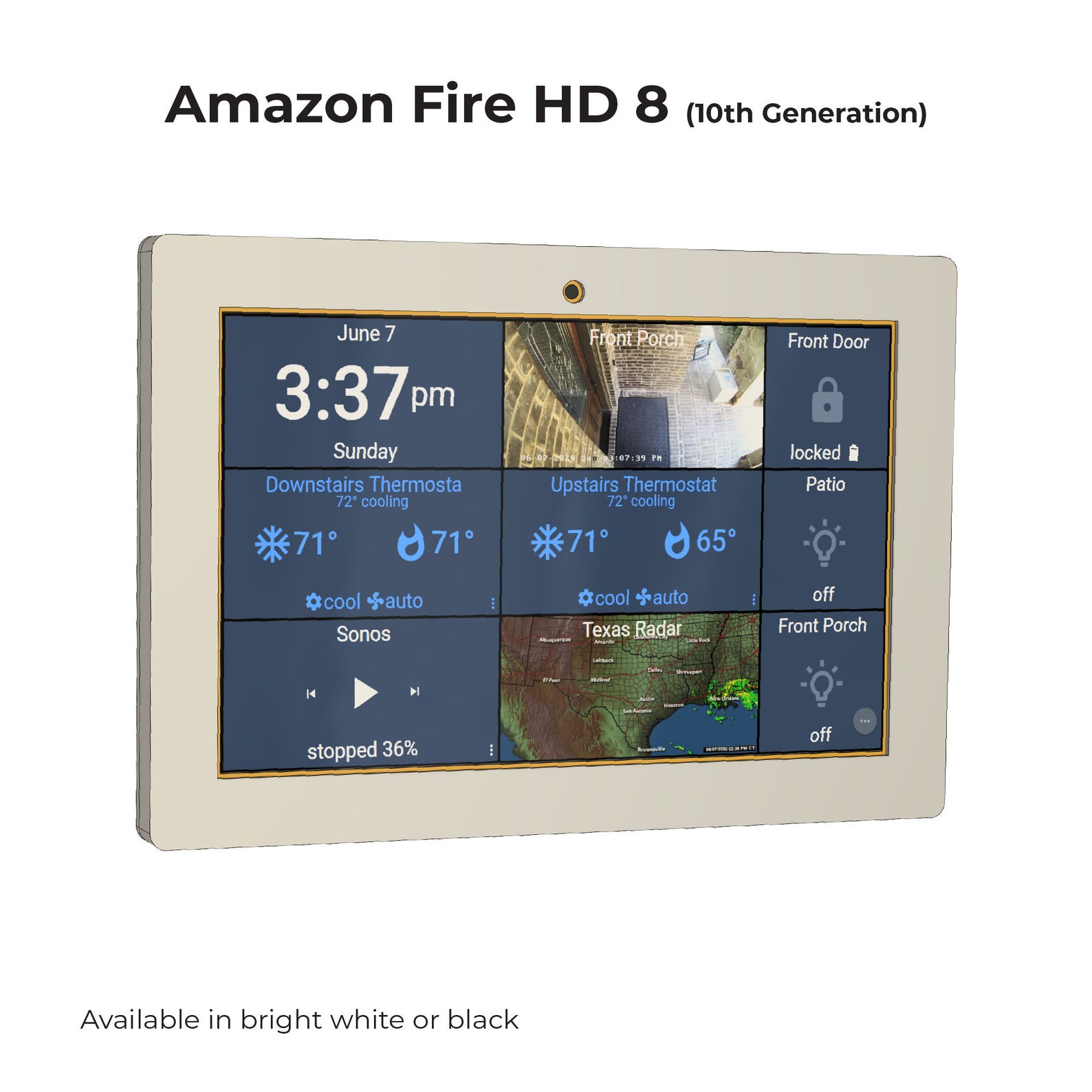 Tablet Wall Mount for Amazon Fire HD 8 10th Generation Etsy