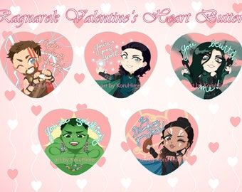 Thor: Ragnarok Valentine's Heart Button