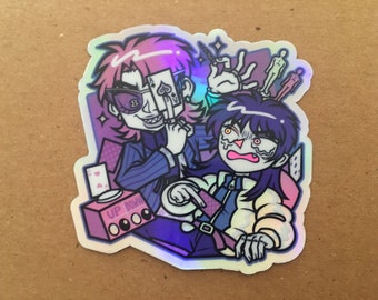 Kaiji: One Poker Hen Holographic Sticker