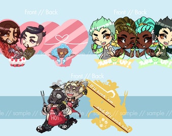 Overwatch Mchanzo/Gencio/Roadrat Charms