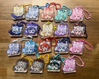 1.5" Honkai Star Rail Chrysos Heirs Chimera Kigurumi Mini Acrylic Charms (3.0-3.7)