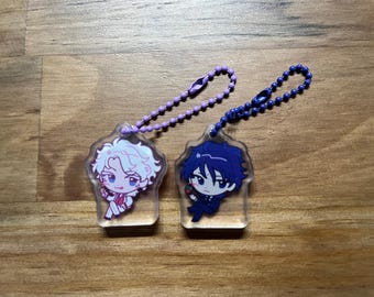 1.5" Usogui Baku and Hal Mini Acrylic Charms