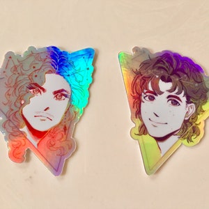 Starboys Steve Harrington and Billy Hargrove Holographic Vinyl Sticker