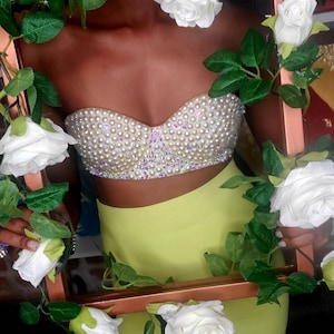Diamonds and Pearls Bralette