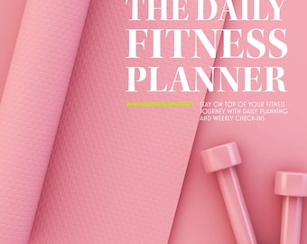 Planificador de fitness y seguimiento de bienestar de 10 semanas - ARCHIVO DIGITAL