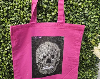 Bolsa de algodón (arte original) SKULL