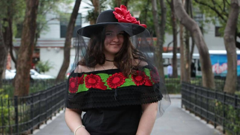 Adelita embroidered cotton blouse