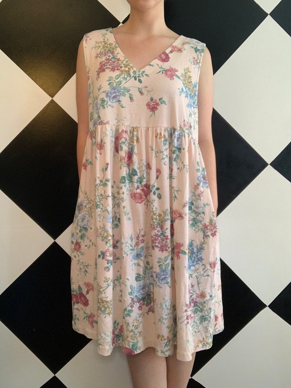 Vintage 80s babydoll floral Gem