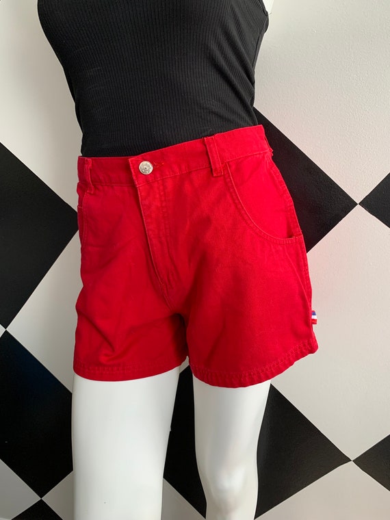 Vintage 1990s Forenza Bright Red Shorts