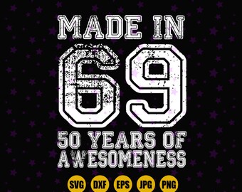 Download 50th birthday svg | Etsy