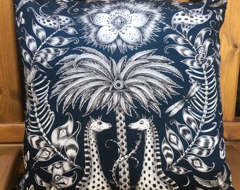 Blue zebra pillow | Etsy Kruger Decorative Throw Pillow in 2020