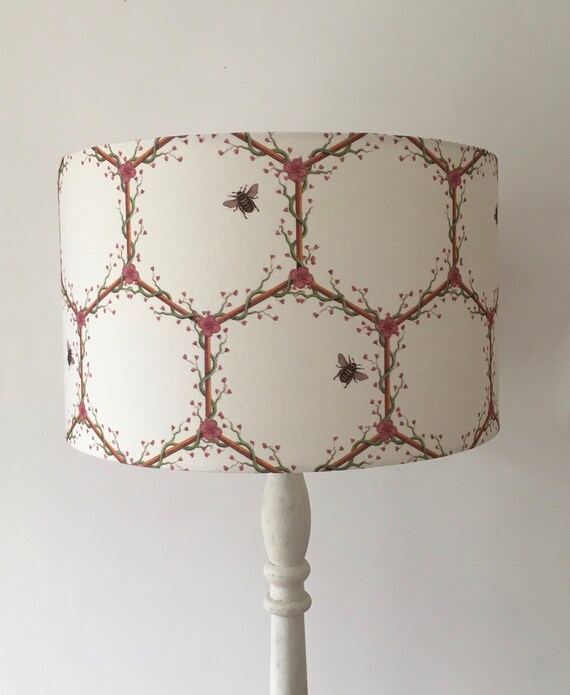 Honeycomb Cream By Angel Strawbridge The Cau Fabric Österreich Honeycomb Cream By Angel Strawbridge, How To Decorate A Lampshade With Fabric
