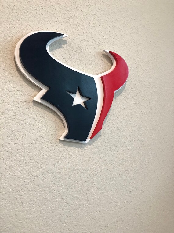 Nfl Houston Texans Wall Decor Etsy