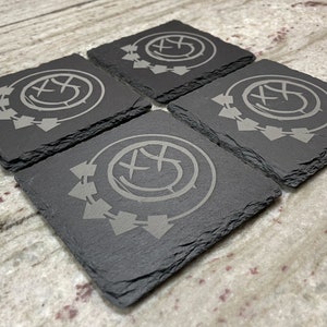 Blink 182 Slate Coaster Set