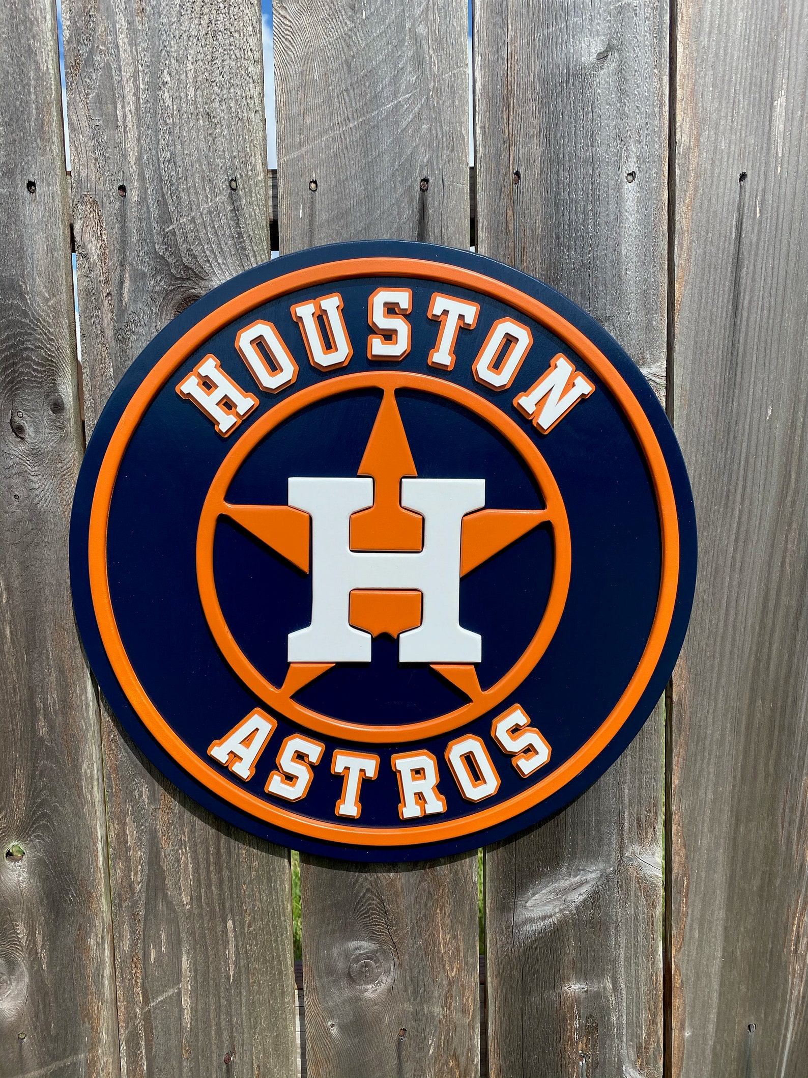 Houston Astros Wall Decor Etsy