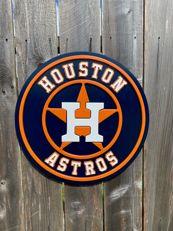 Houston Astros Wall Decor Etsy