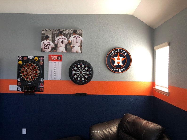 Houston Astros Wall Decor Etsy