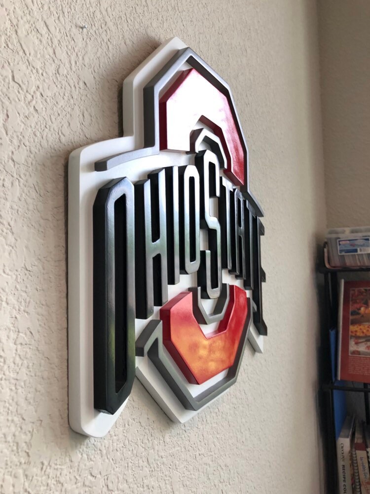 Ohio State Wall Decor Etsy
