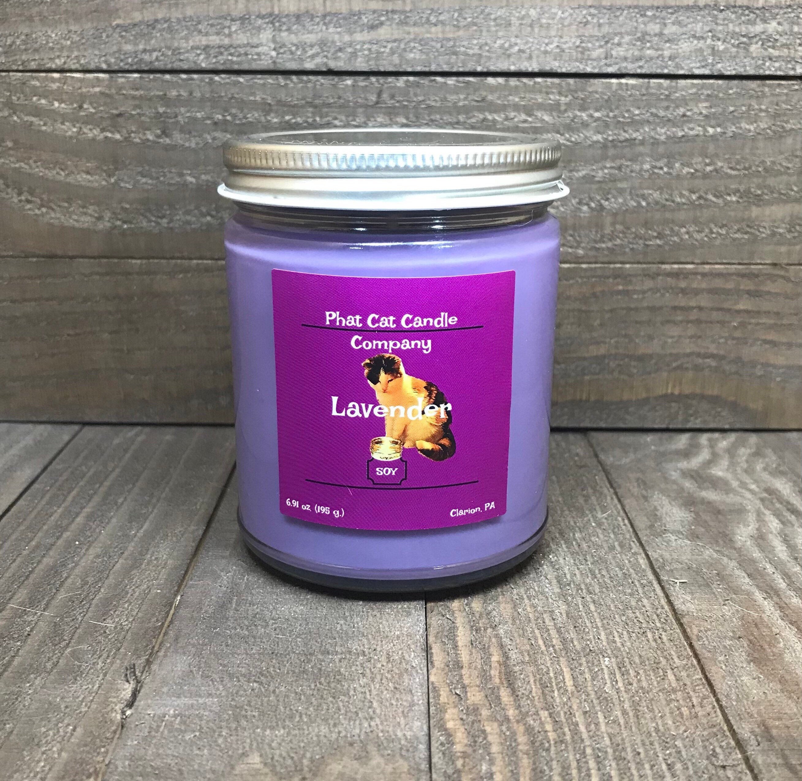 Lavender Scented Soy Candle Etsy.de