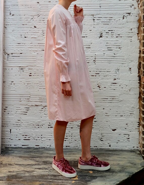 peasant boho dress, festival pale pink summer dre… - image 5