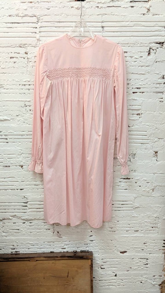 peasant boho dress, festival pale pink summer dre… - image 3