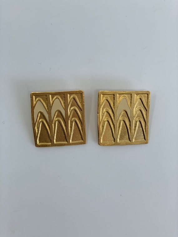 Vintage Clip On Earrings, Vintage Costume Jewelry… - image 1