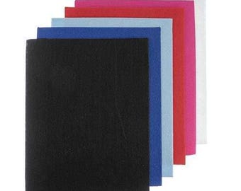 GoodFelt Beading Foundation Sheet 8.5x11in, 1.5mm Thick for Embroidery, Beadwork, Jewelry Making, Backing, Stiff Felt for Crafts