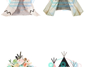 Tipi Svg - Teepee Svg - Boho svg files - Wild and Free svg file - Hippie svg file - Tribal style svg - Instant Digital download