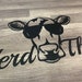 Herd That Sign-cow Sign-farmhouse Decor-farmhouse Wall - Etsy