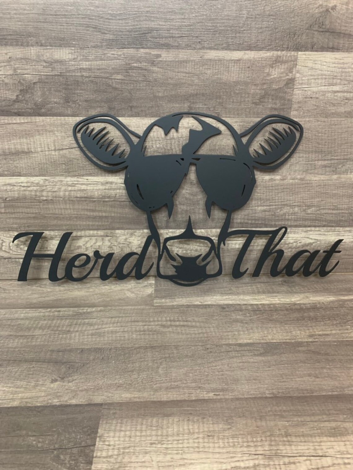 Herd That Sign-cow Sign-farmhouse Decor-farmhouse Wall - Etsy