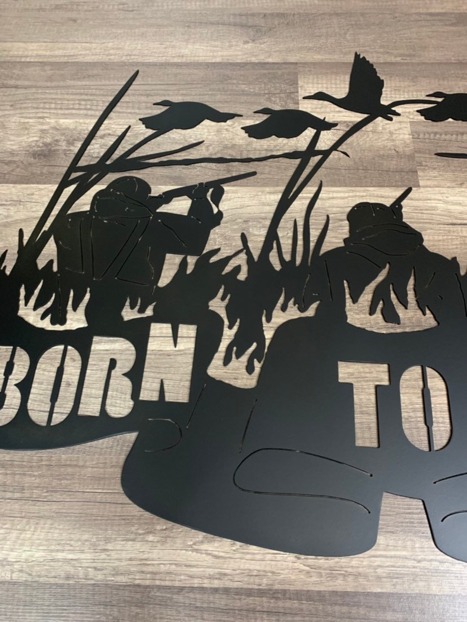 Hunting Signduck Hunting Wall Decorhunting Wall Etsy