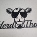 Herd That Sign-cow Sign-farmhouse Decor-farmhouse Wall - Etsy
