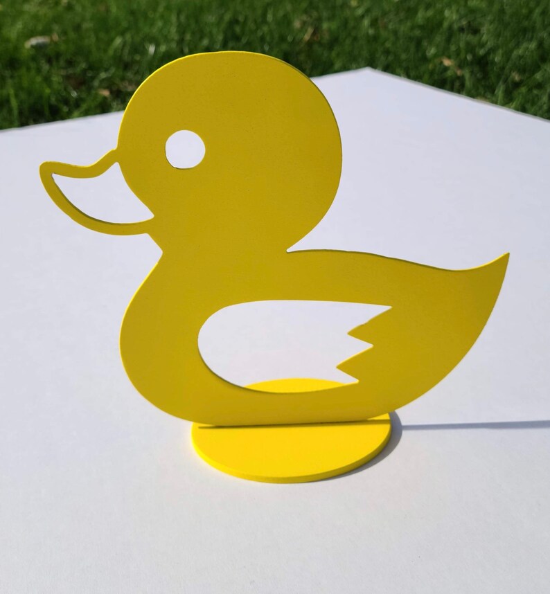 Rubber Ducky bathroom Decor metal Duckchildren's Etsy