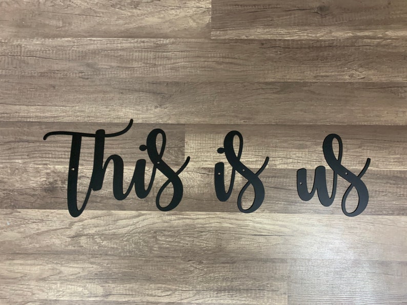 This is Us Wall Hanging-this is Us Saying-home Decor-house | Etsy