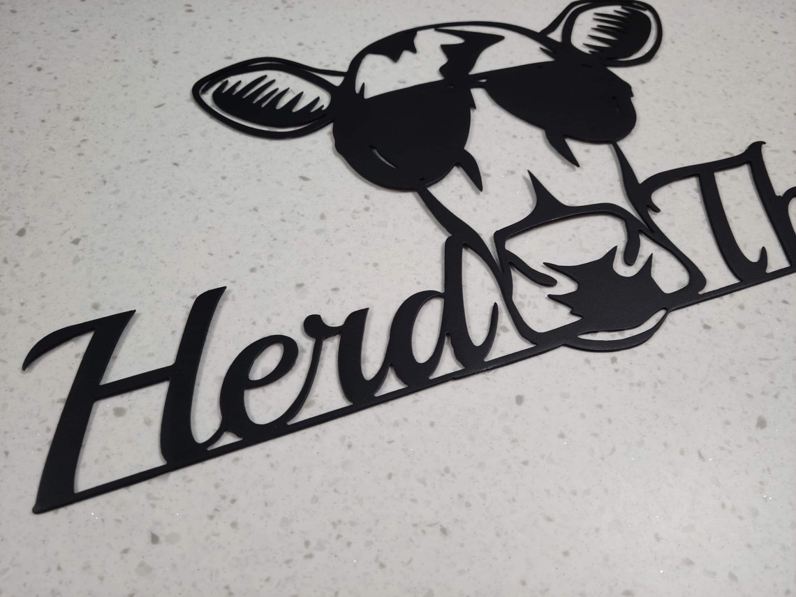 Herd That Sign-cow Sign-farmhouse Decor-farmhouse Wall - Etsy