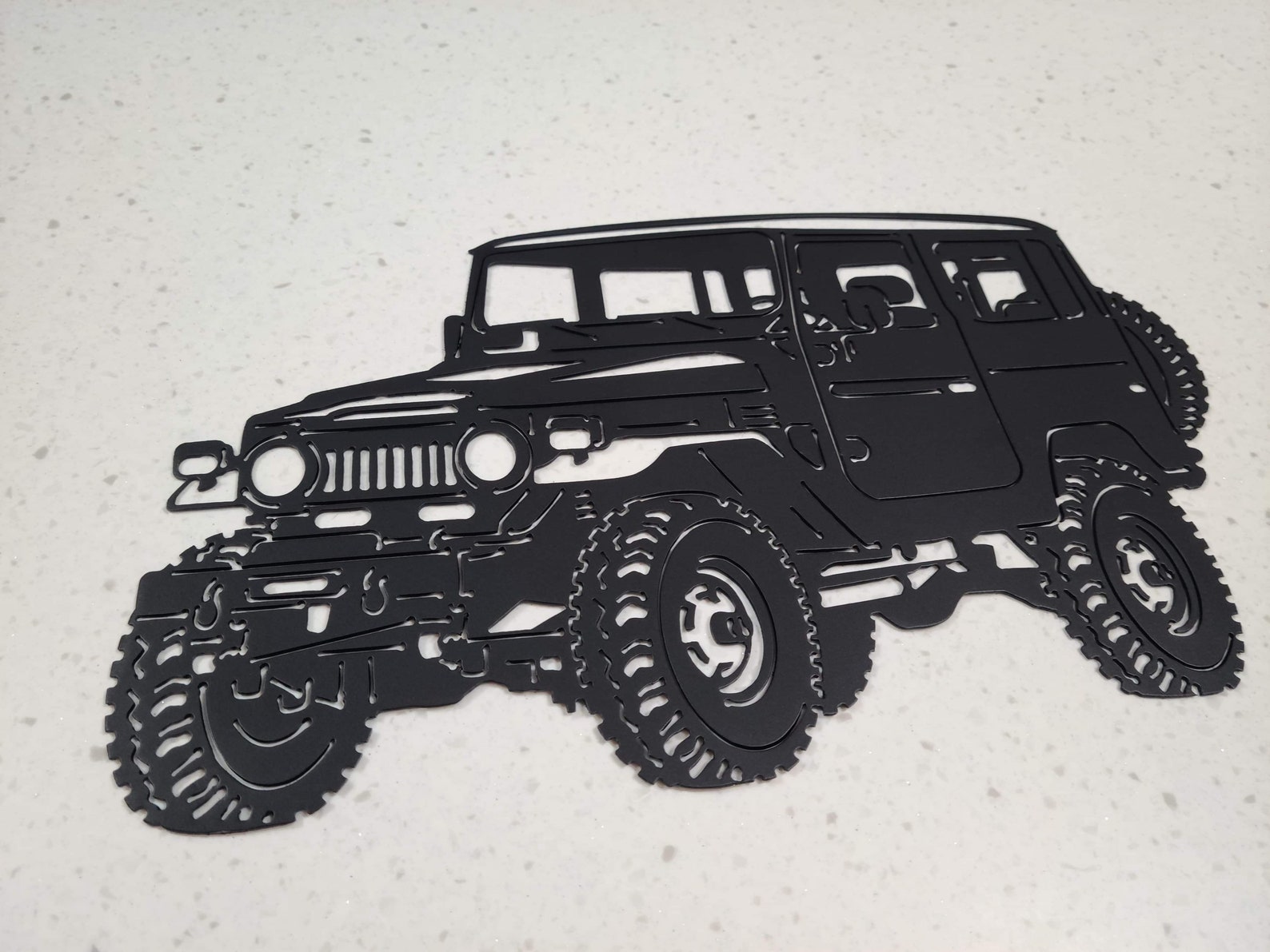 Toyota LandcruiserVehicle DecorCar Wall HangingValentines Etsy