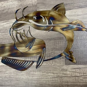 Catfish Wall Decor-fishing Decor-gifts for Him Fish Sign-catfish Wall