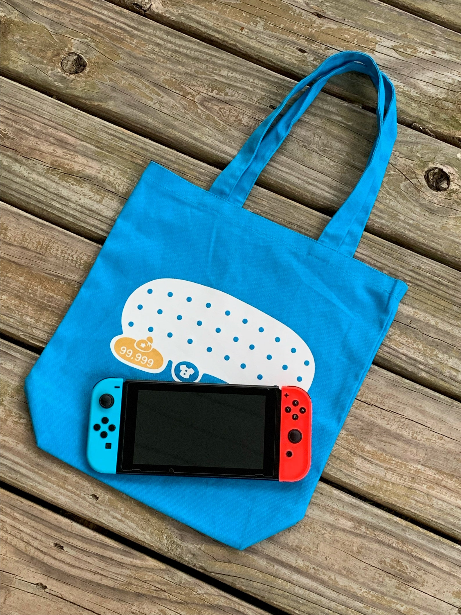 ACNH Inventory Switch Canvas Tote Bag Etsy