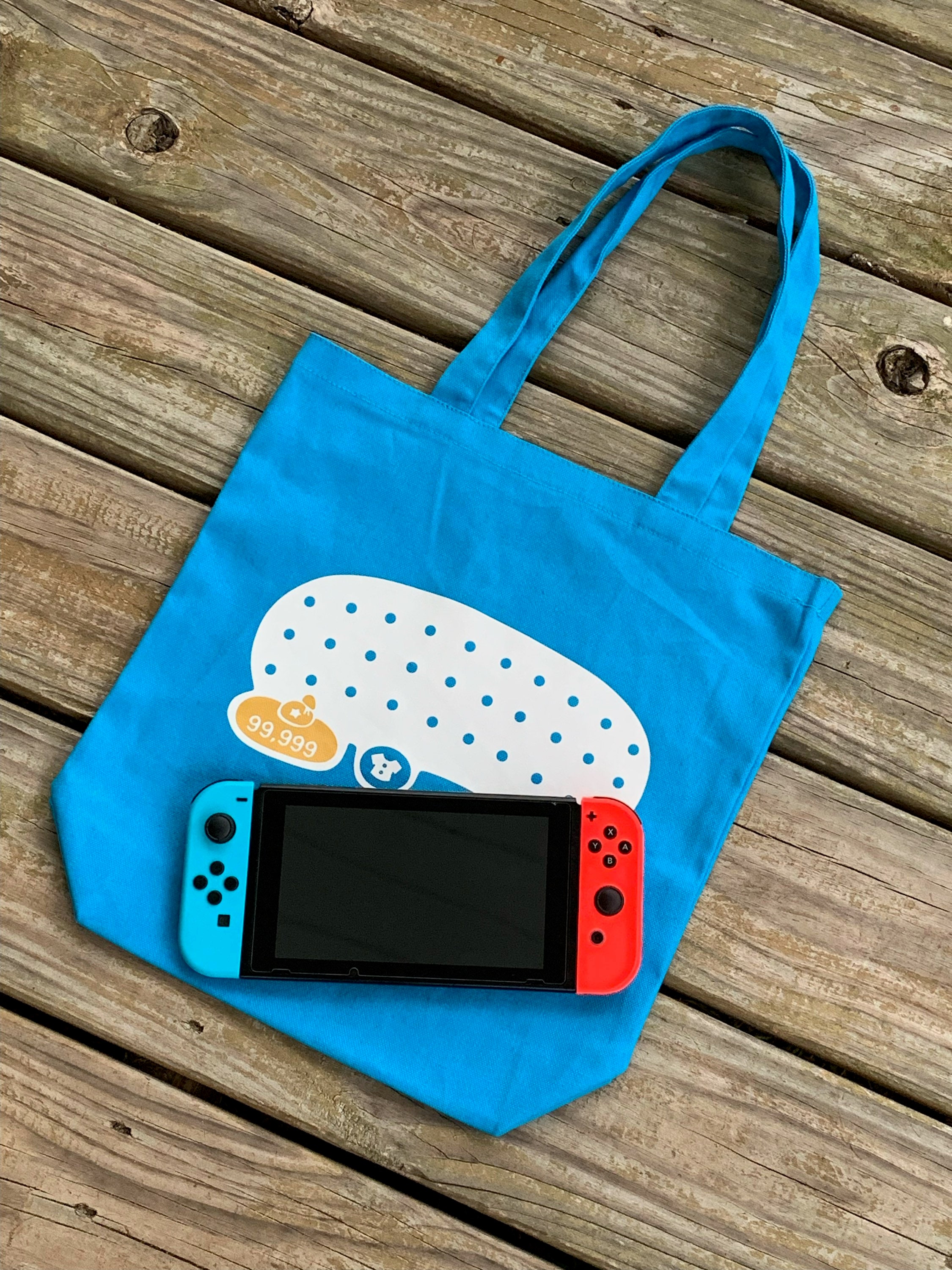 ACNH Inventory Switch Canvas Tote Bag Etsy